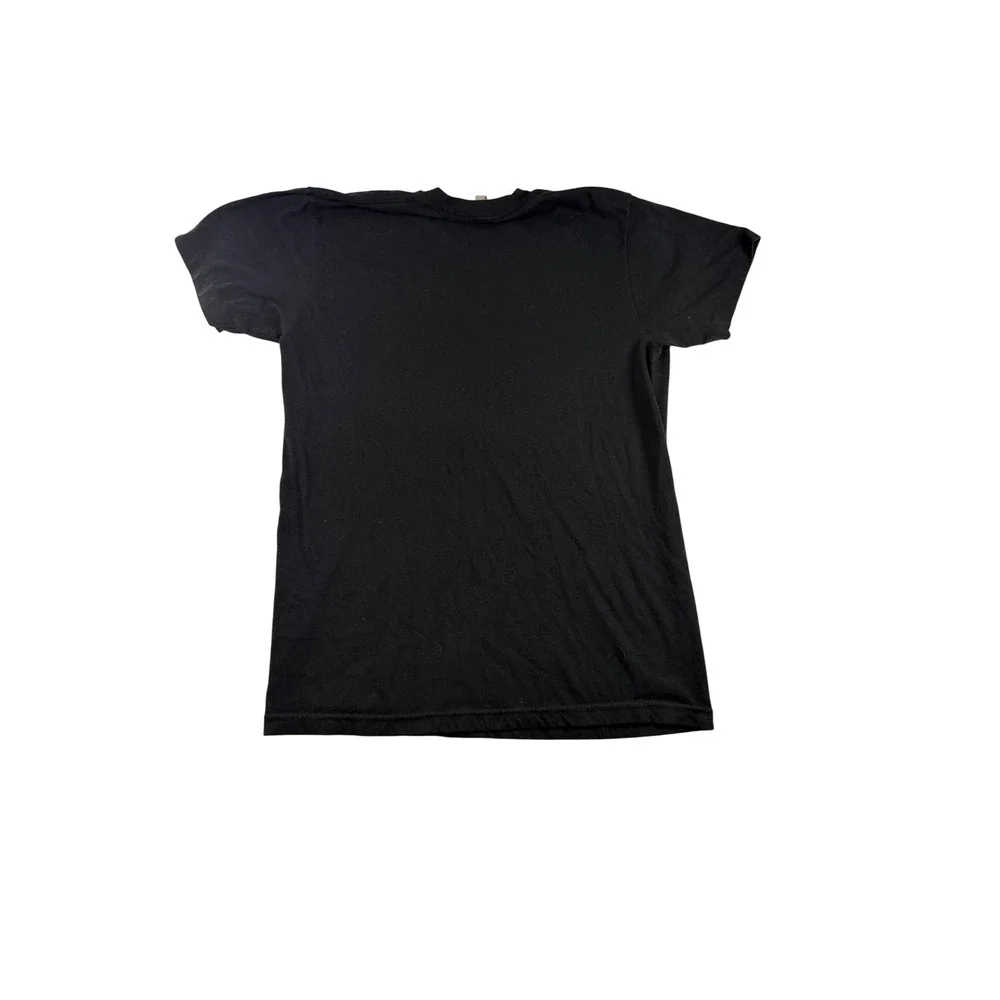 Black Robot Band T-Shirt American Apparel The 50/50 Shirt‎ Black Medium Mens